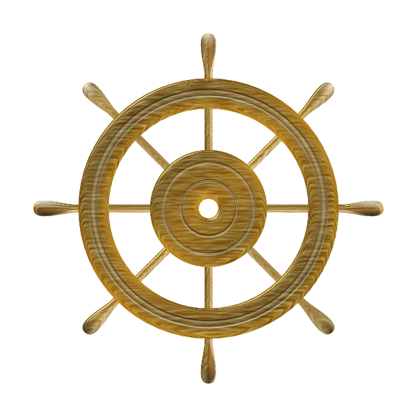 clipart boat wheel