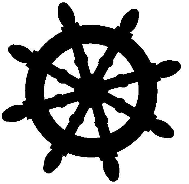 Free ships google search. Wheel clipart silhouette
