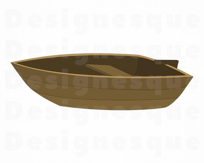 clipart boat wood