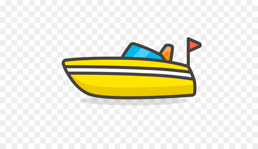 clipart boat yellow
