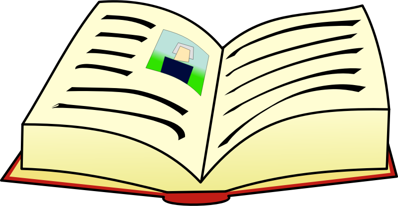 clipart book animated