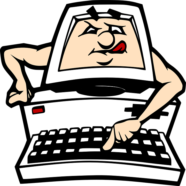 training clipart computer based