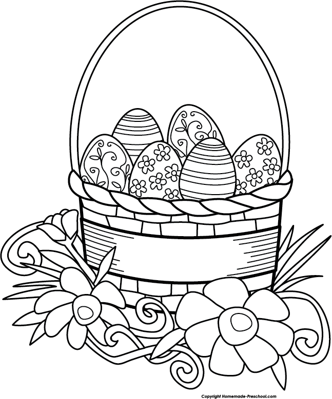 Free basket click to. Easter clipart book
