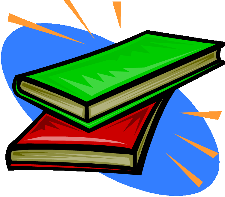 books clipart animated