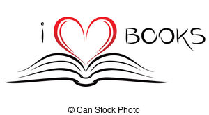hearts clipart book