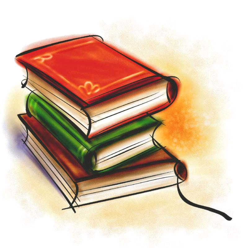 Free books cliparts download. Library clipart novel
