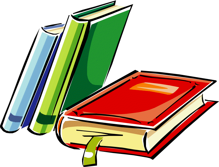 Free library books cliparts. Homework clipart assignment