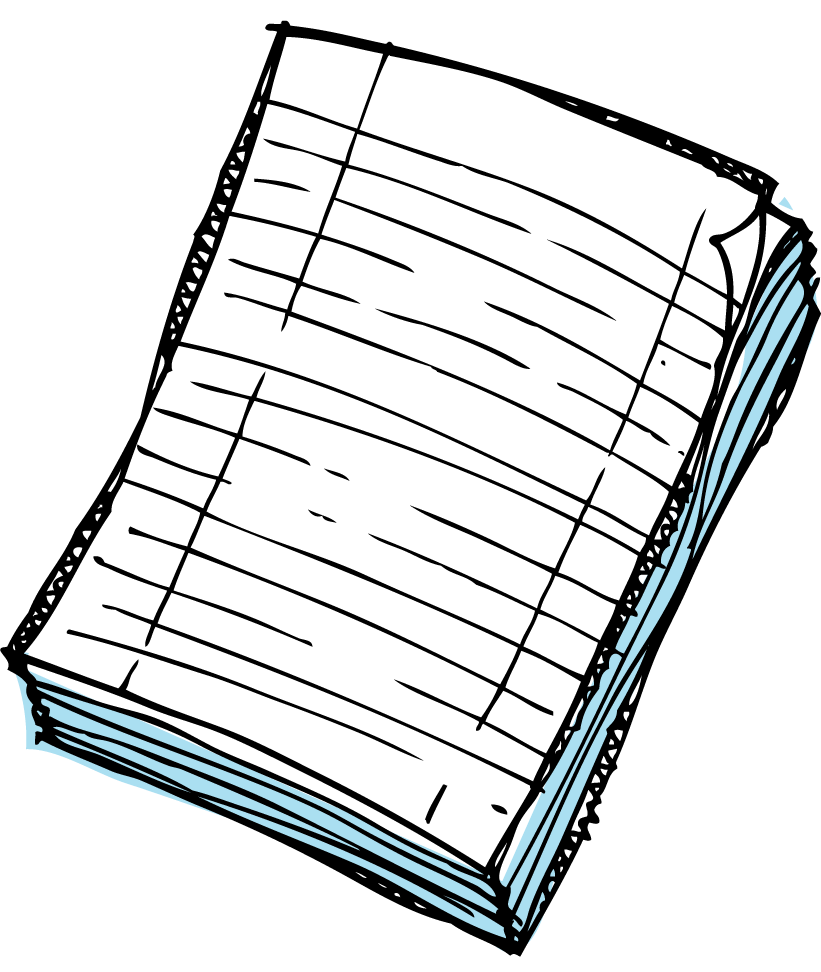 notepad clipart paper pad