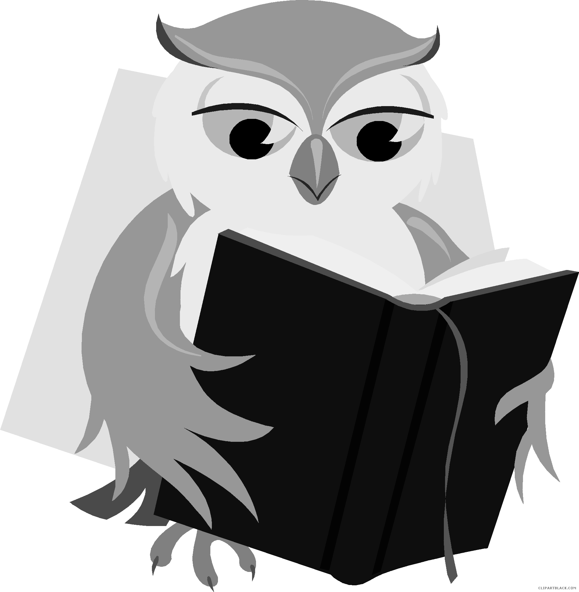 clipart owl book