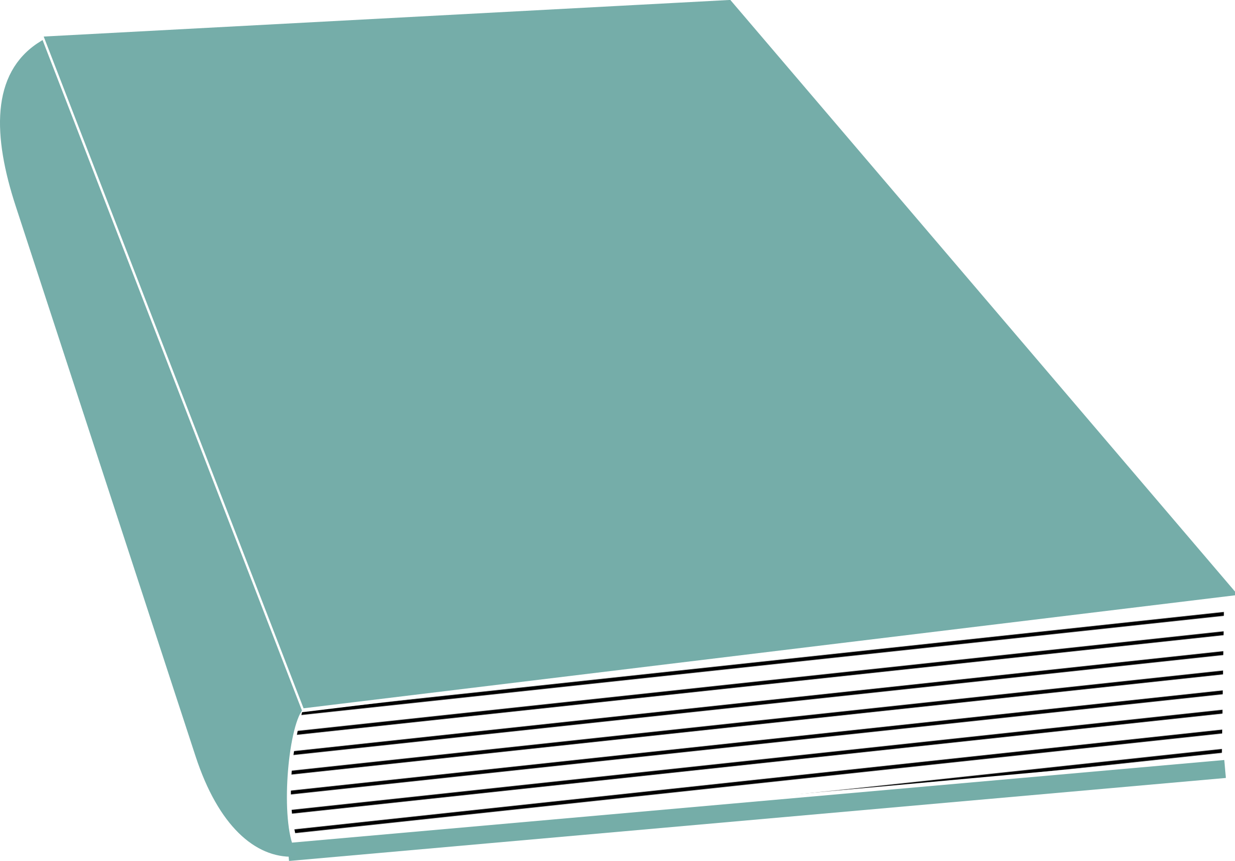 clipart book pastel
