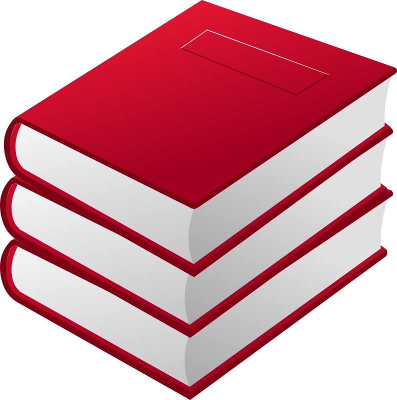 Clipart book red. Books medium image png
