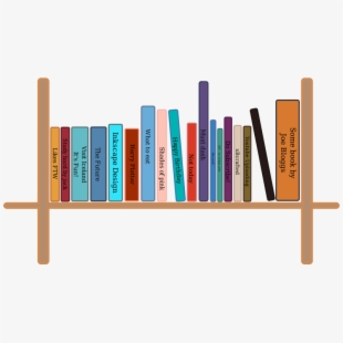 librarian clipart book rack