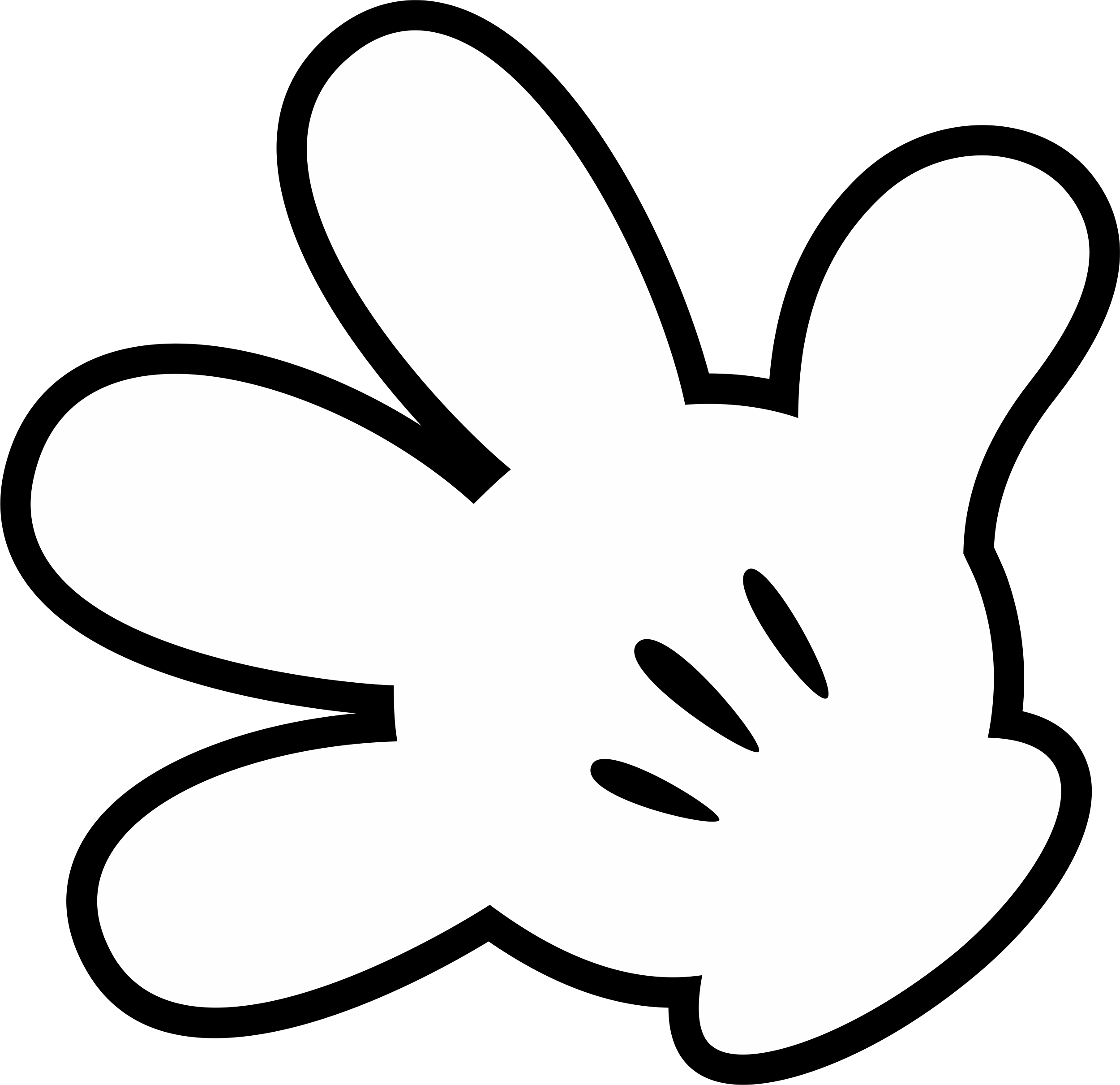 hands clipart mickey mouse