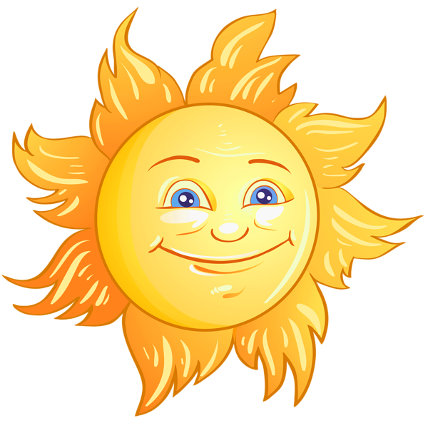 Deco sun png picture. Excited clipart transparent background