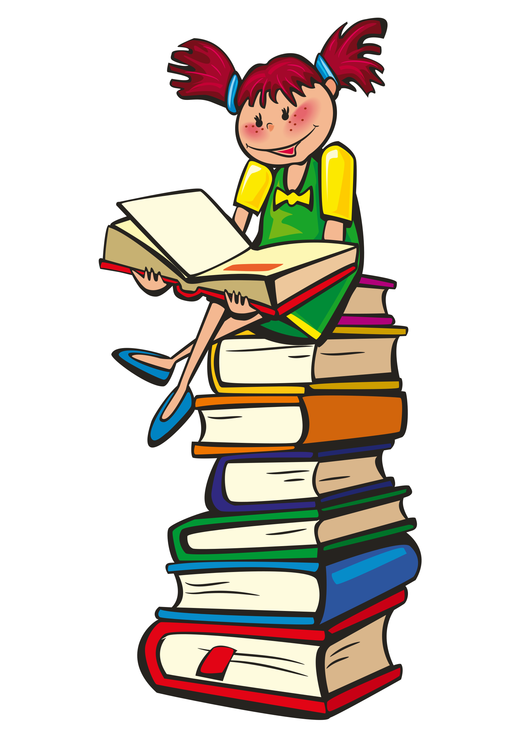 literacy clipart bookworm