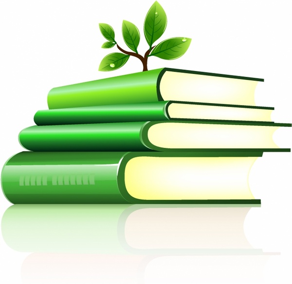 Clipart books green. Book free download best
