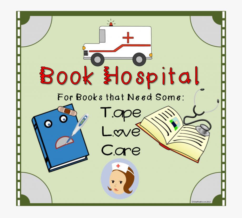 hospital clipart book