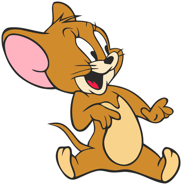 Jerry free png clip. Whisper clipart in line