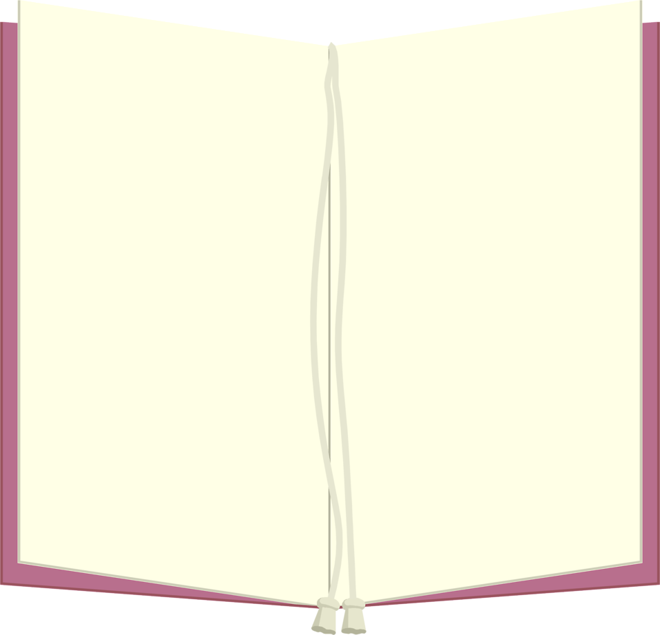 clipart books menu