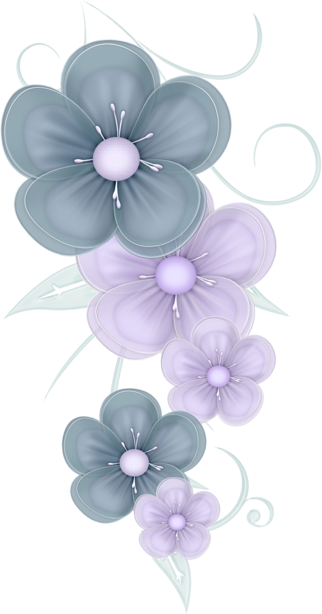 flower clipart blue jasmine
