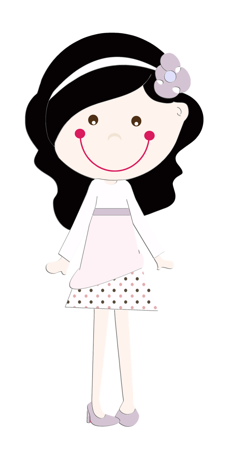 clipart mouth doll