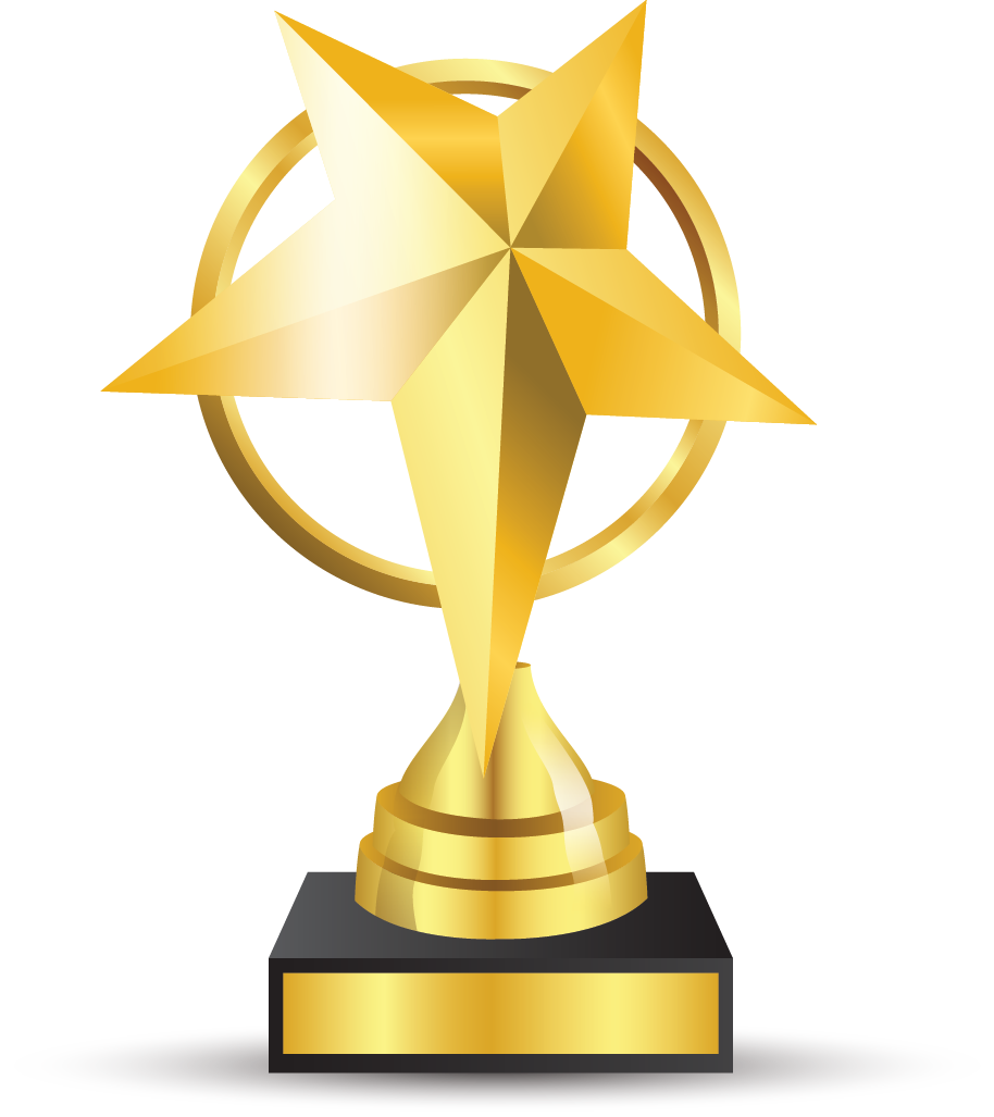 Trophie star png c. Hollywood clipart hollywood old