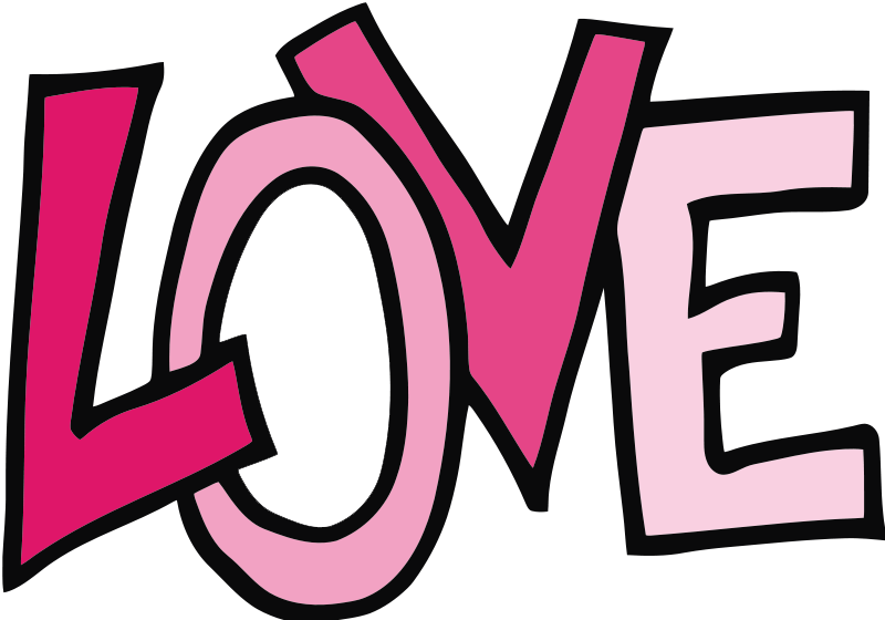 The love panda free. Crafts clipart word