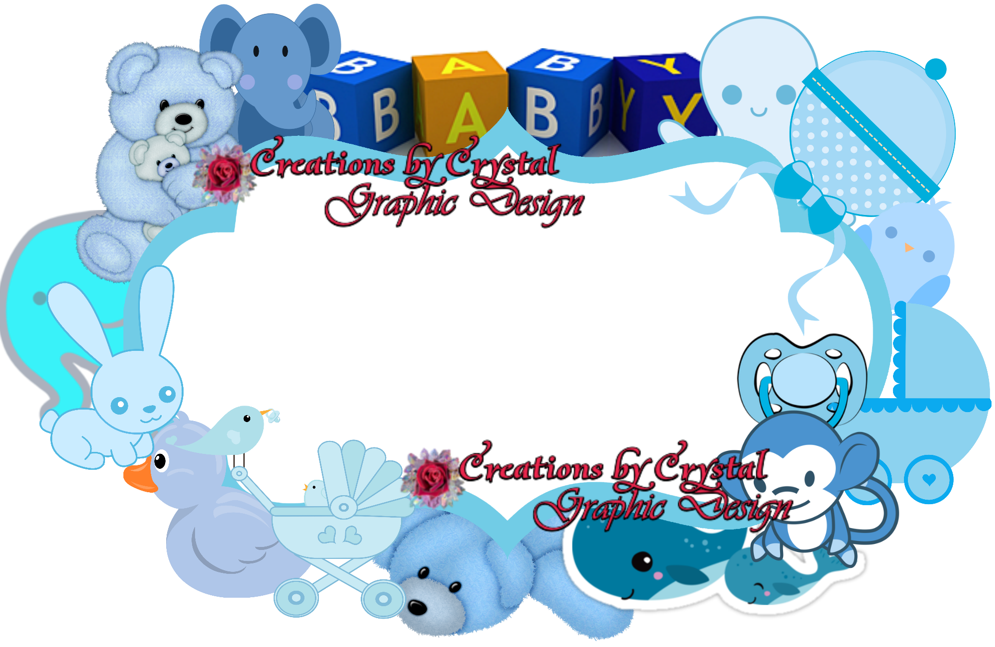 Clipart border baby boy. Borders for babies kids
