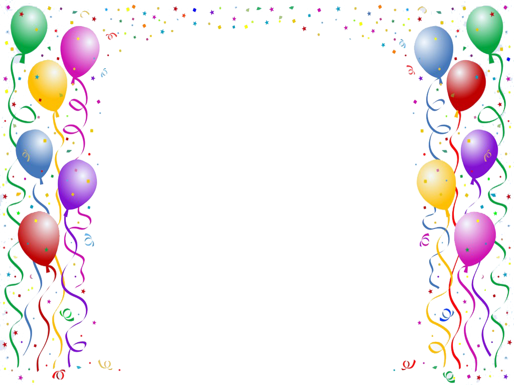 clipart border celebration