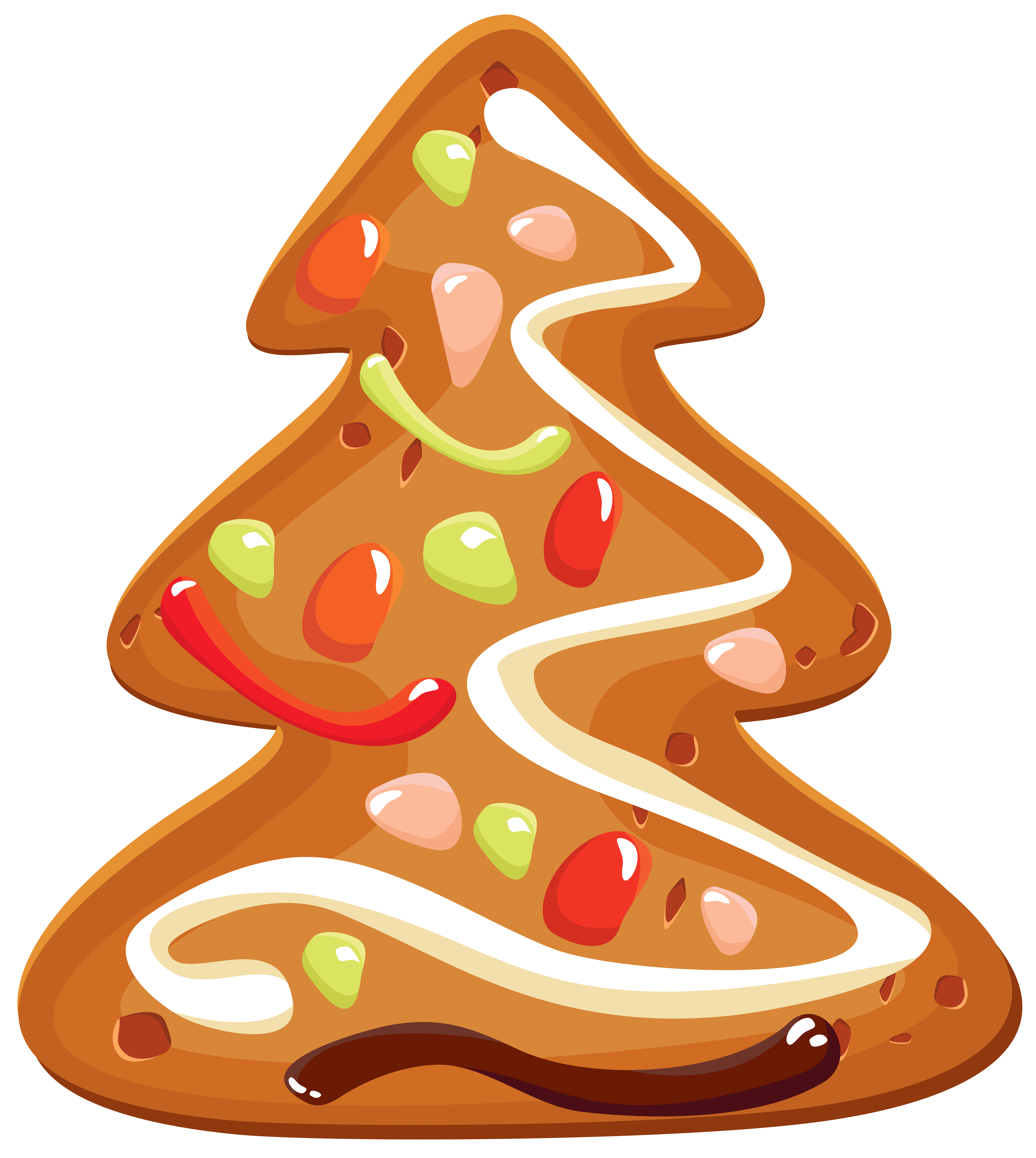 Christmas tree png image. Cookie clipart flower