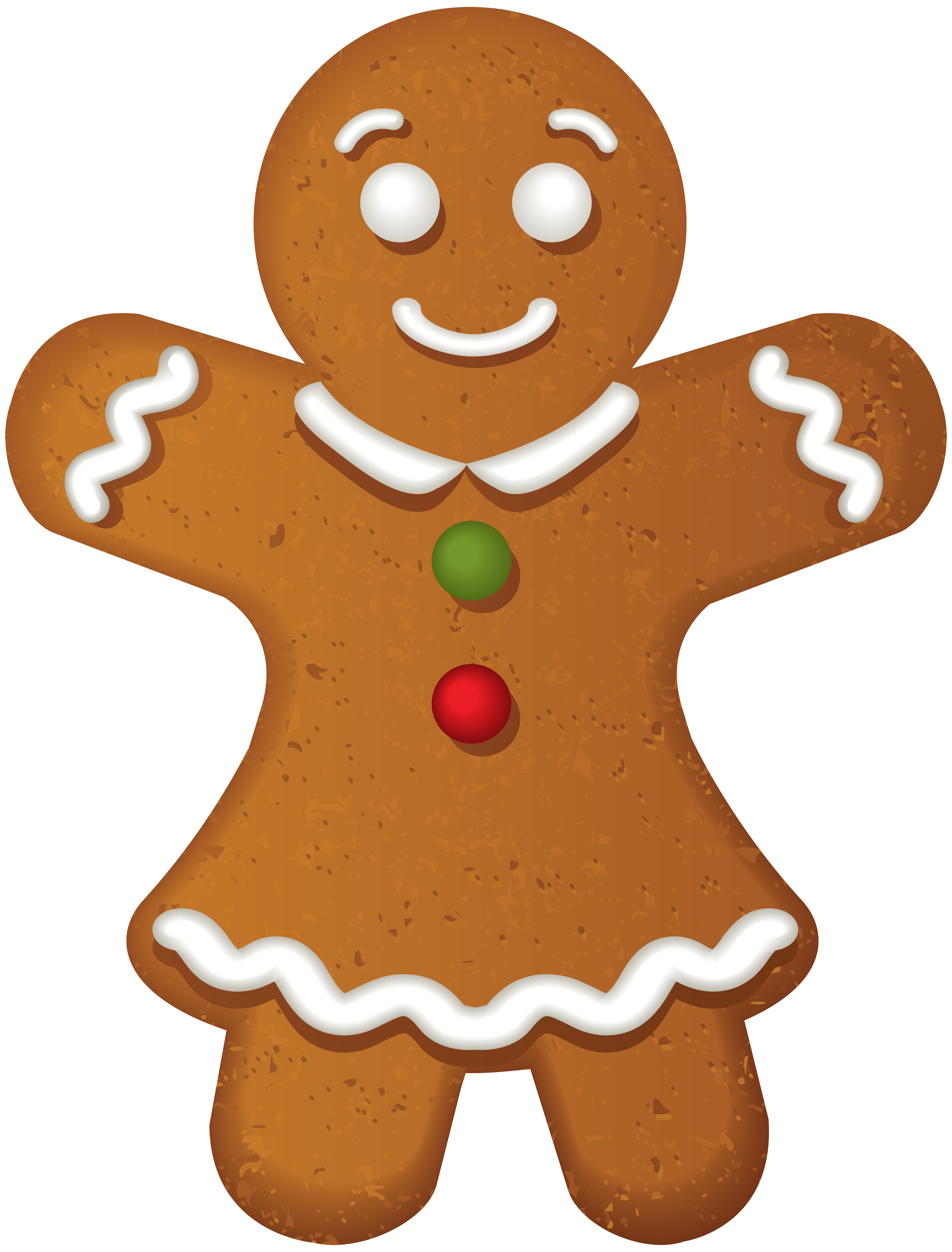 Cookie clipart dessert. Gingerbread girl png clip
