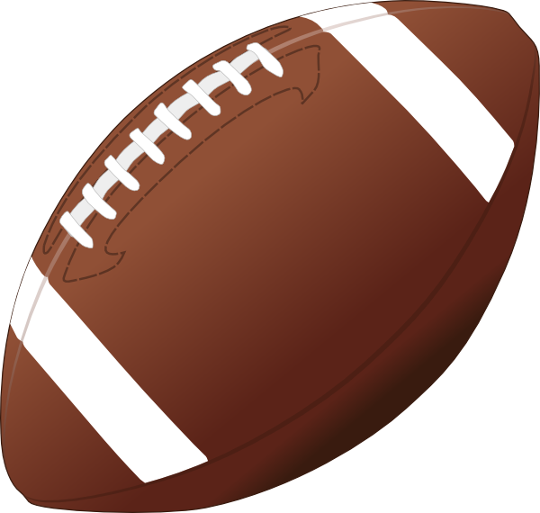 number clipart football