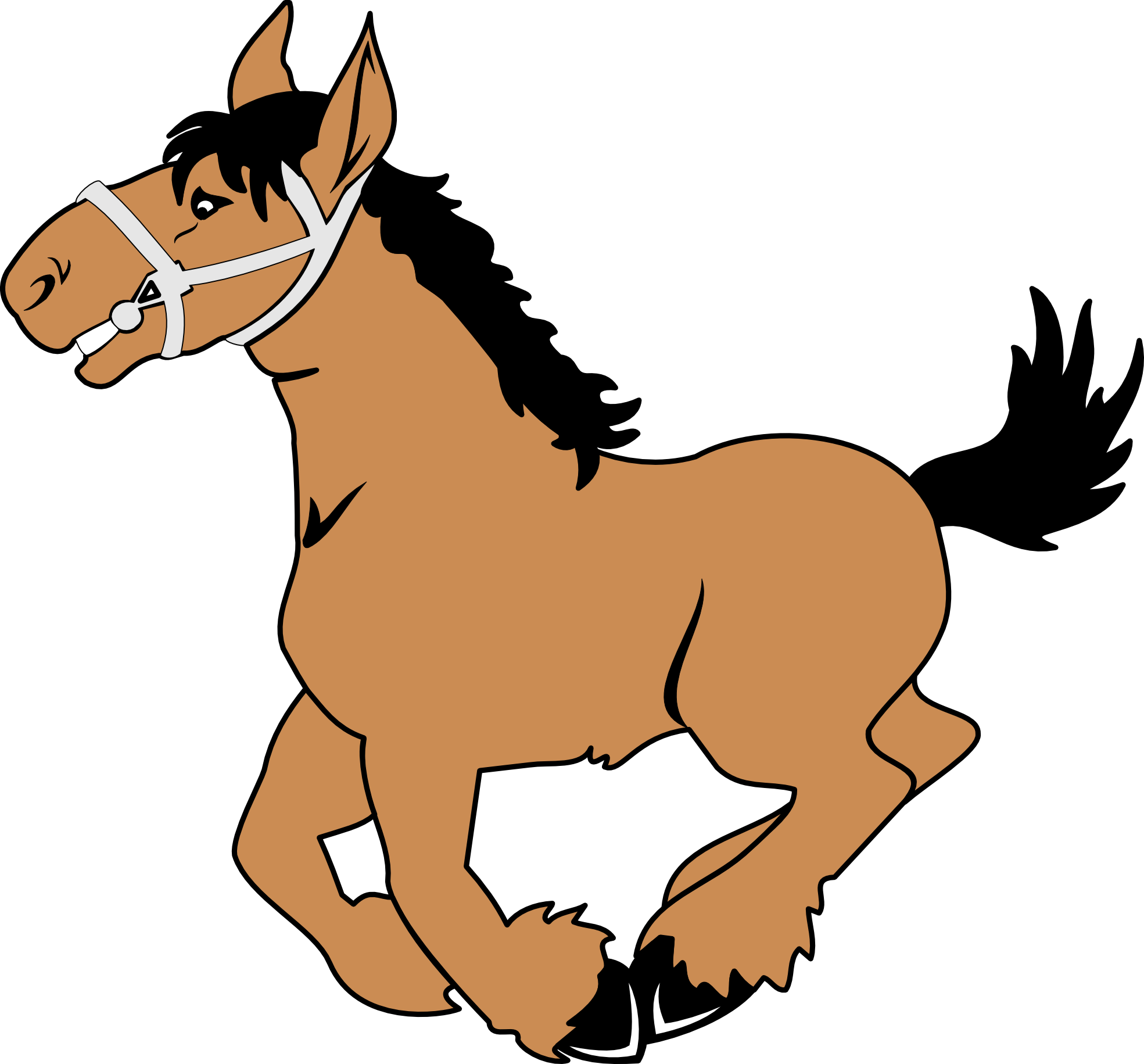 Smores clipart animated. Horse clip art border