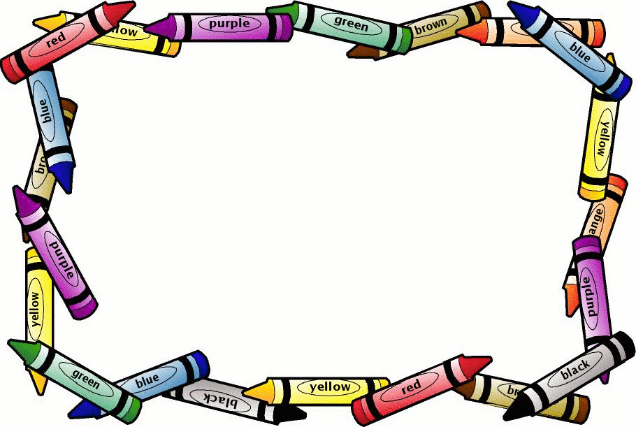 crayon clipart kindergarten