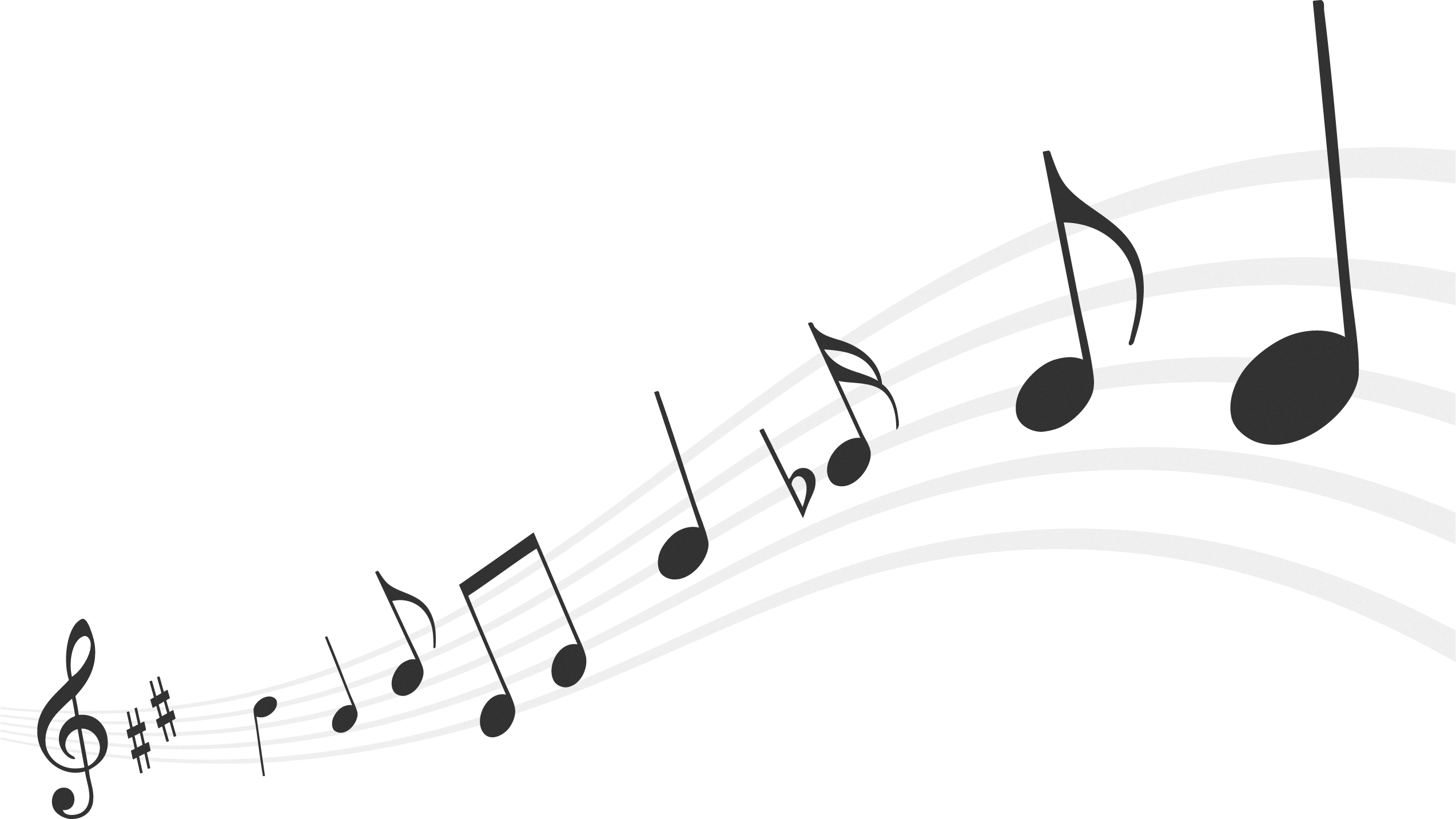 Clipart music border design. Musical notes png transparent