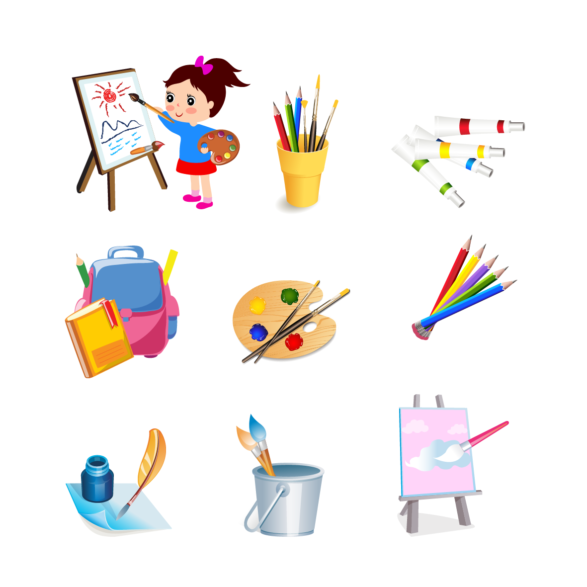Tools clip art drawing. Working clipart yard tool