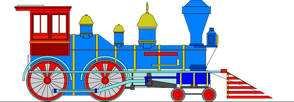 Free stock photo illustration. Clipart train transportation