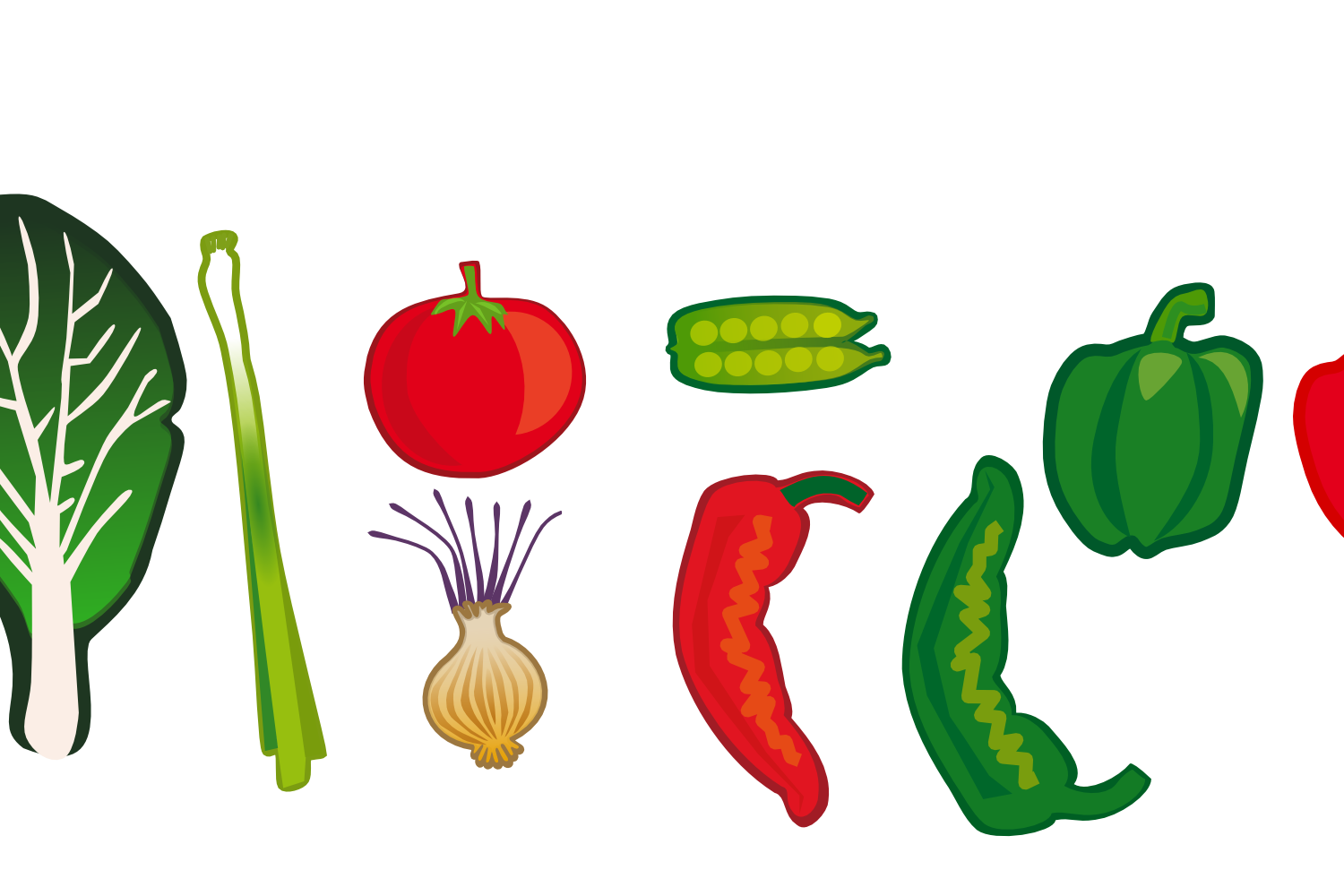 Vegetable garden clip art. Vegetables clipart boarder