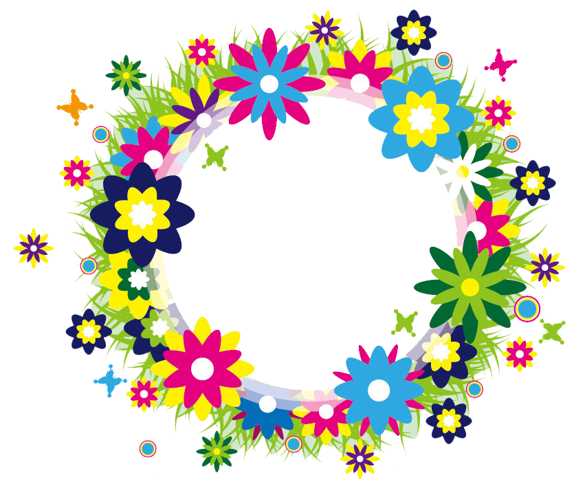 Garland clipart candy. Wreath flower watercolor painting