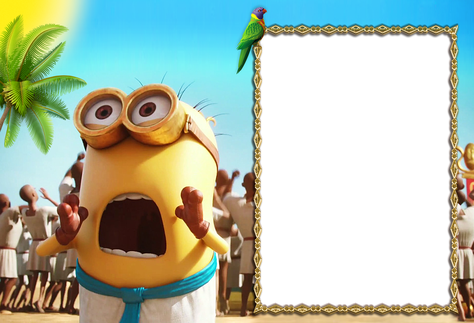 Minions clipart easter. Border 