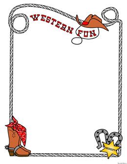 cowboy clipart banner