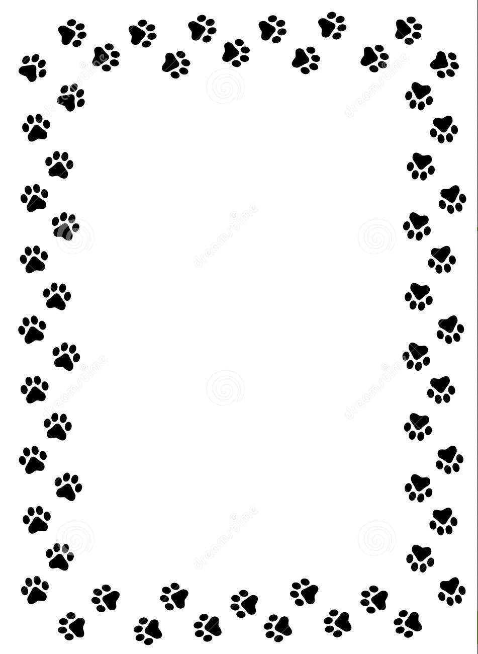 clipart dogs borders