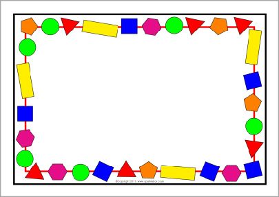 shapes clipart boarder