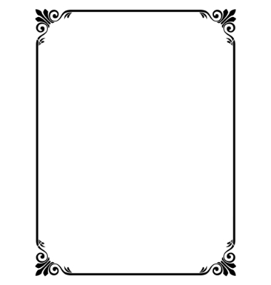 clipart frame simple