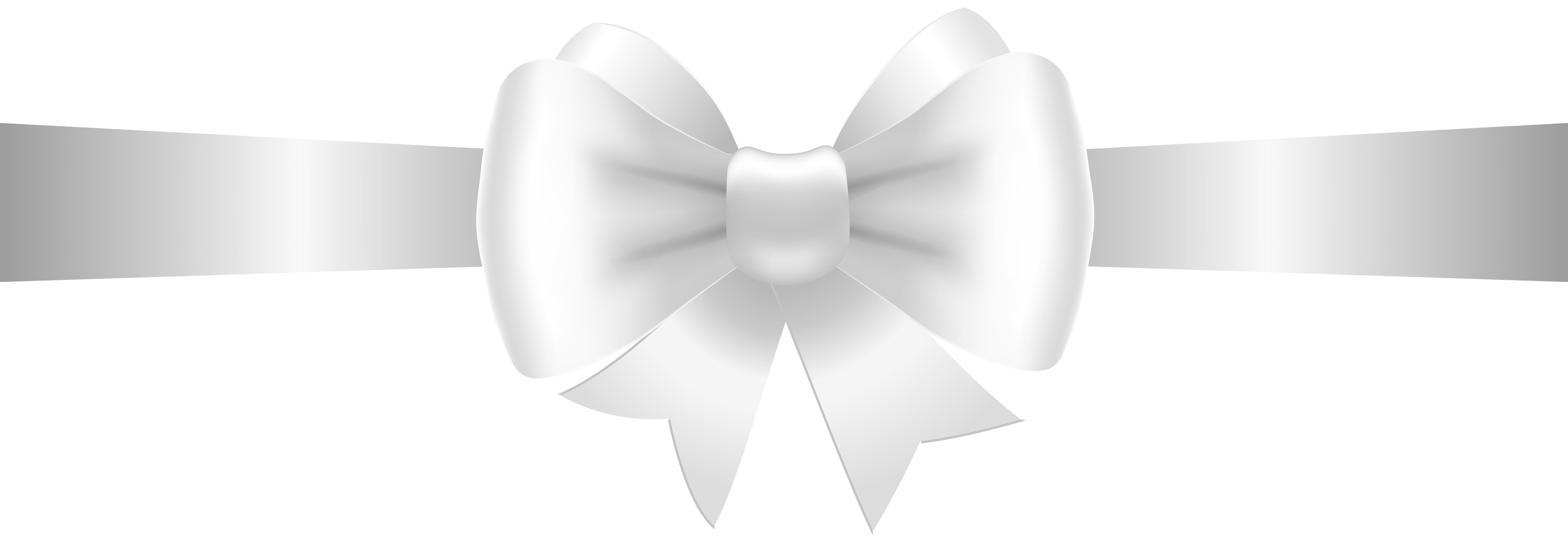 Transparent clip art image. Clipart bow black and white