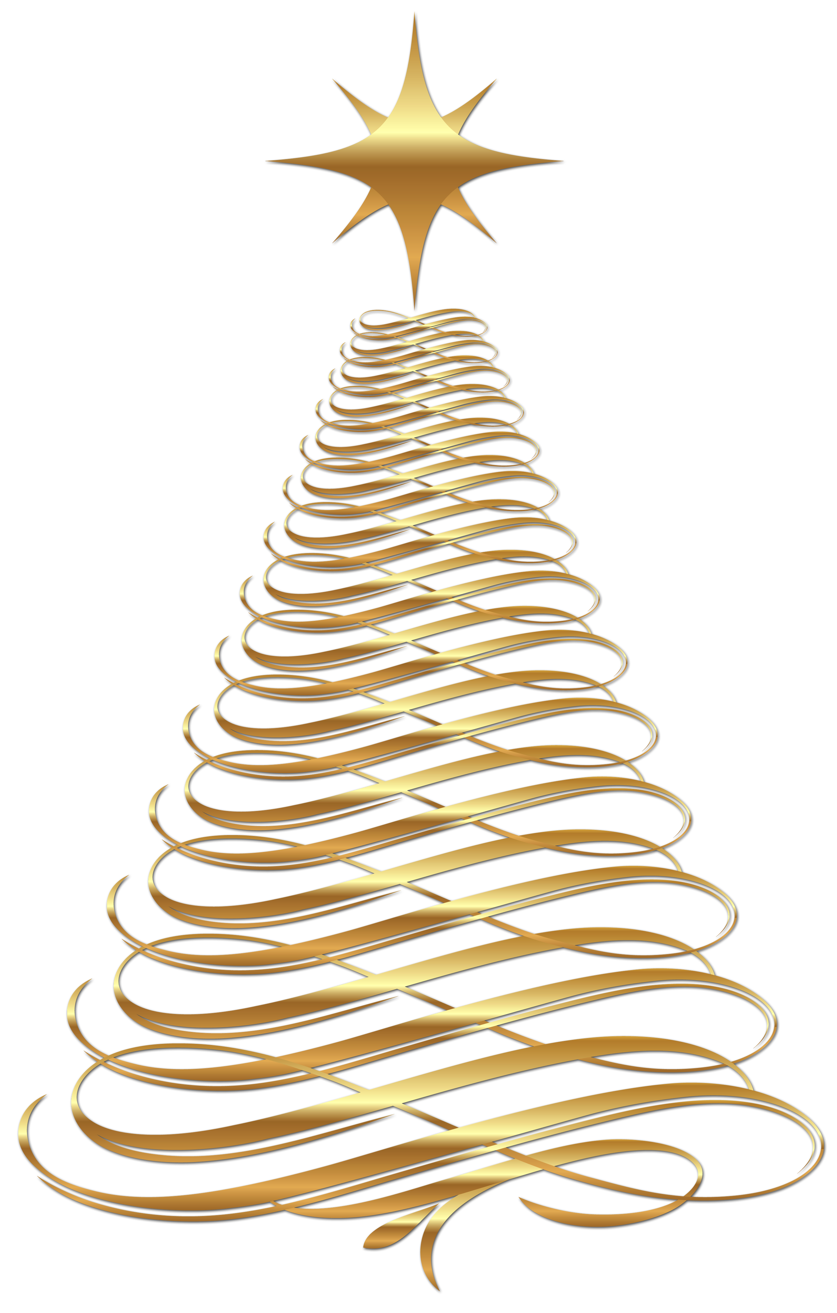 modern christmas tree graphic