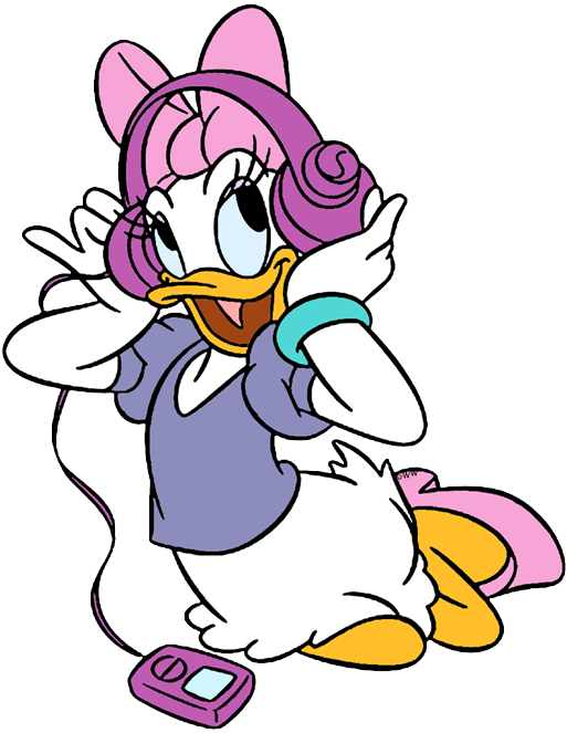 clipart bow daisy duck