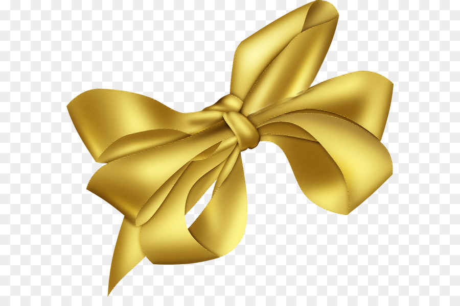 clipart bow gold