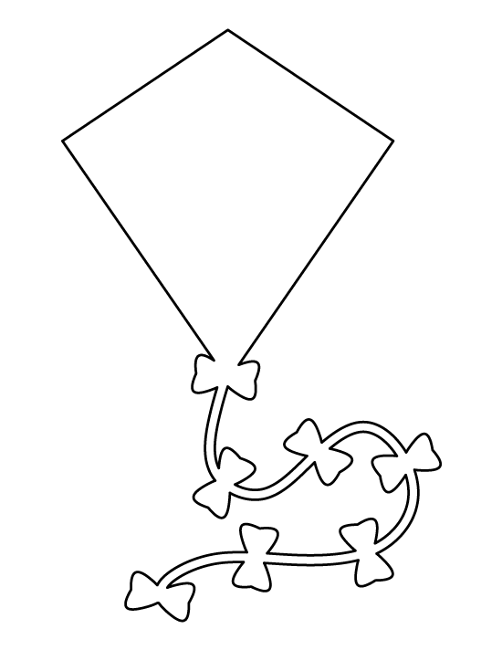 March clipart kite flying. Outline acur lunamedia co