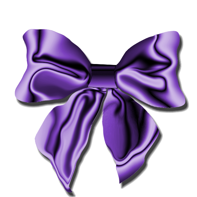 clipart bow lavender bow